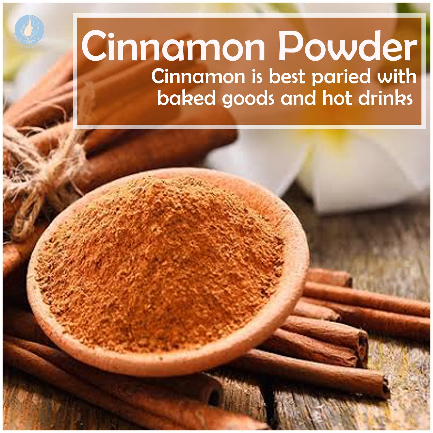 Cinnamon Powder  oz. Premium Quality and Flavor- Bulk Cinnamon Powder -  Pure Ground Cinnamon Powder for Professional Use and Baking Cakes, Cookies,  Custards, and Pudding - Goodies Are Us